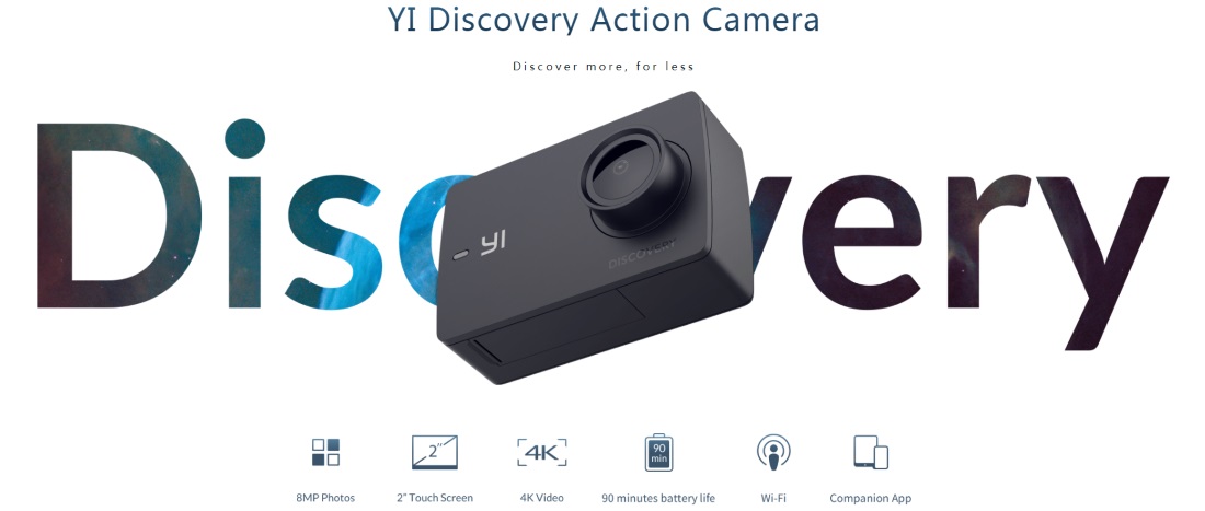 Yi Discovery Κάμερα Δράσης Yi Discovery Κάμερα Δράσης